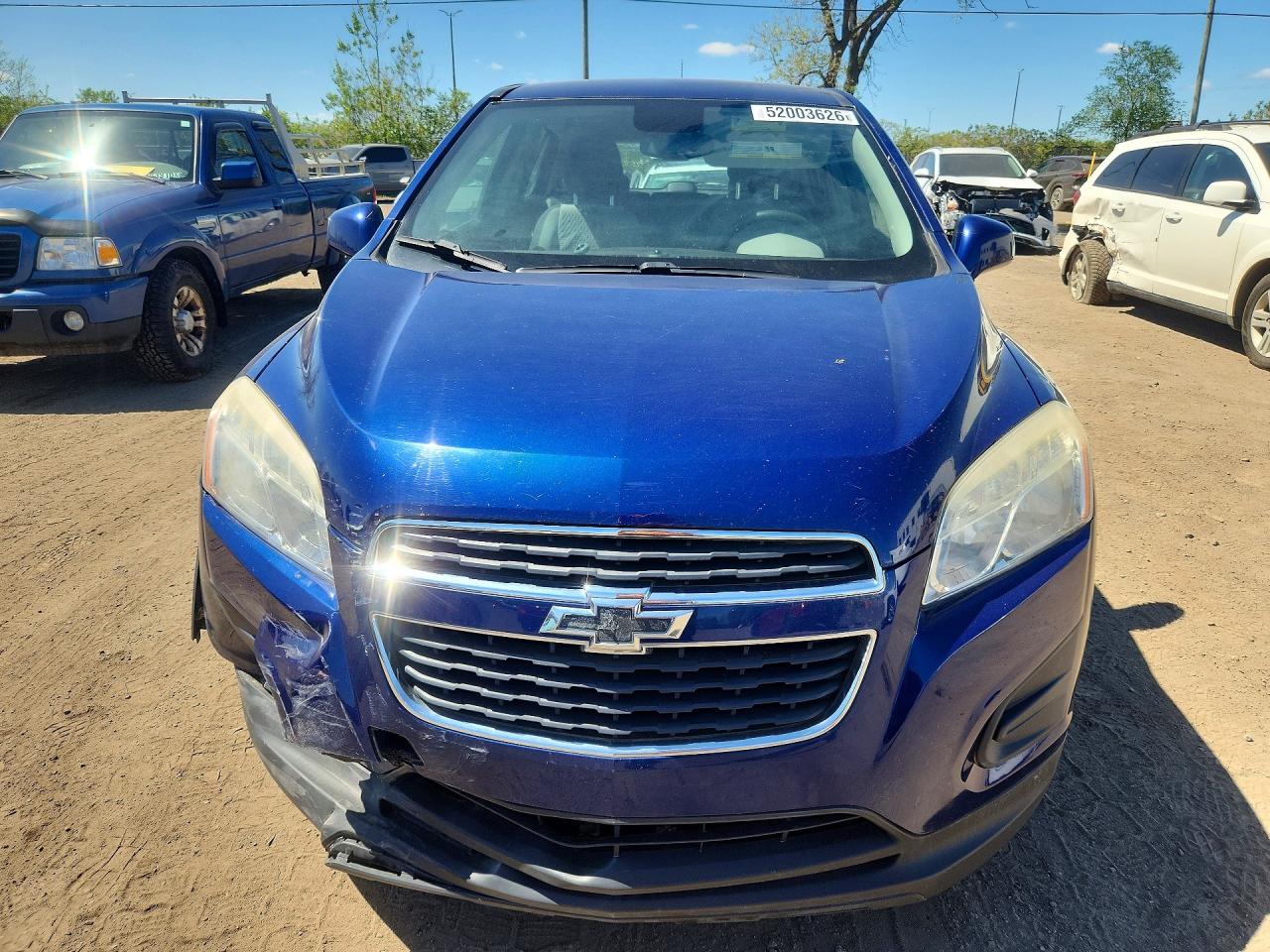2013 Chevrolet Trax Ls Синий vin: 3GNCJKSBXDL175148
