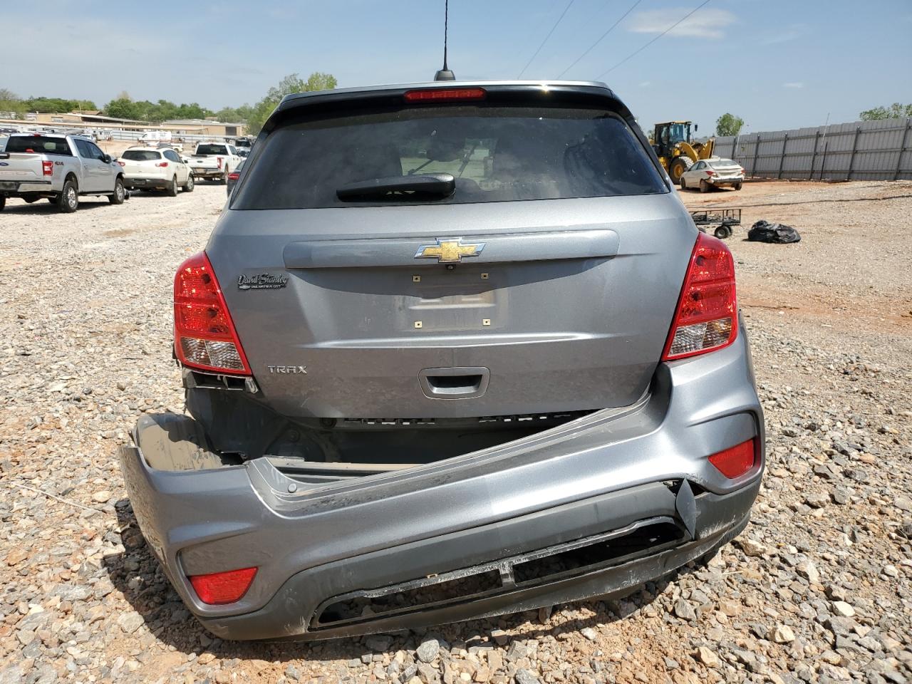 2020 Chevrolet Trax Gray vin: 3GNCJKSBXLL140690