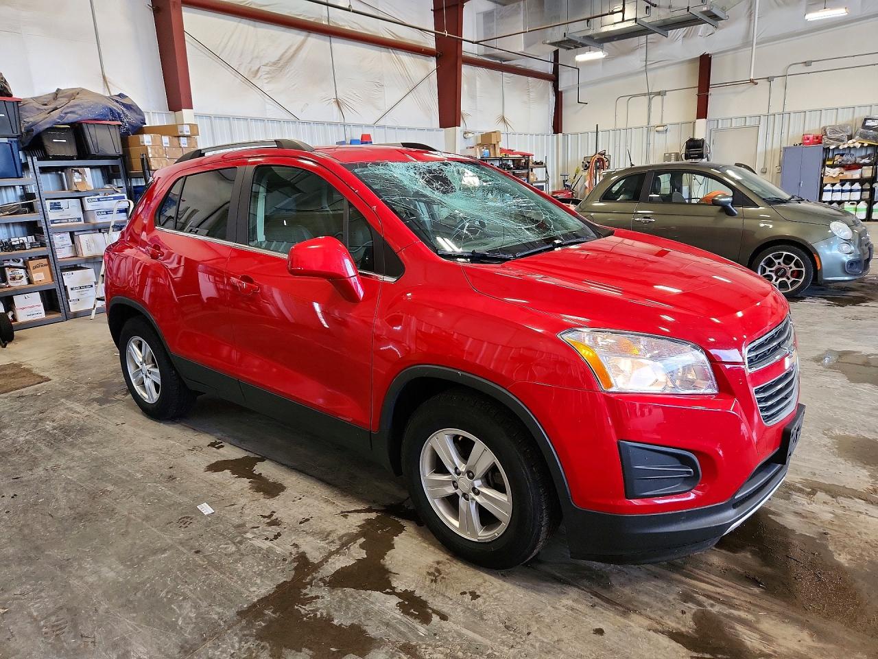 2015 Chevrolet Trax 1lt Red vin: 3GNCJLSB0FL246558