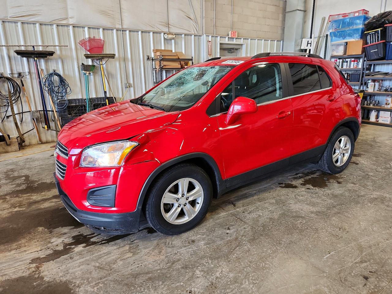 2015 Chevrolet Trax 1lt Red vin: 3GNCJLSB0FL246558