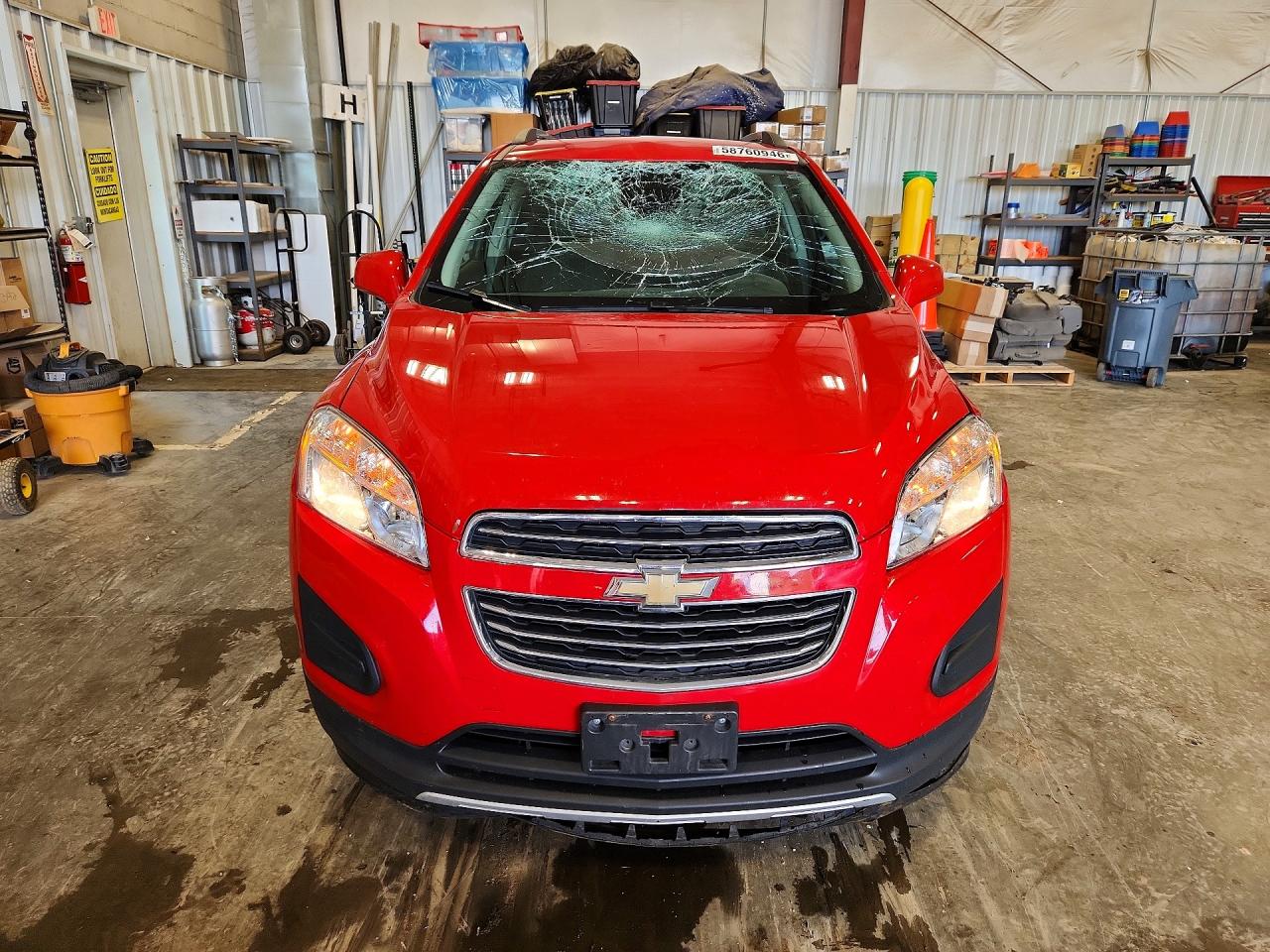 2015 Chevrolet Trax 1lt Red vin: 3GNCJLSB0FL246558