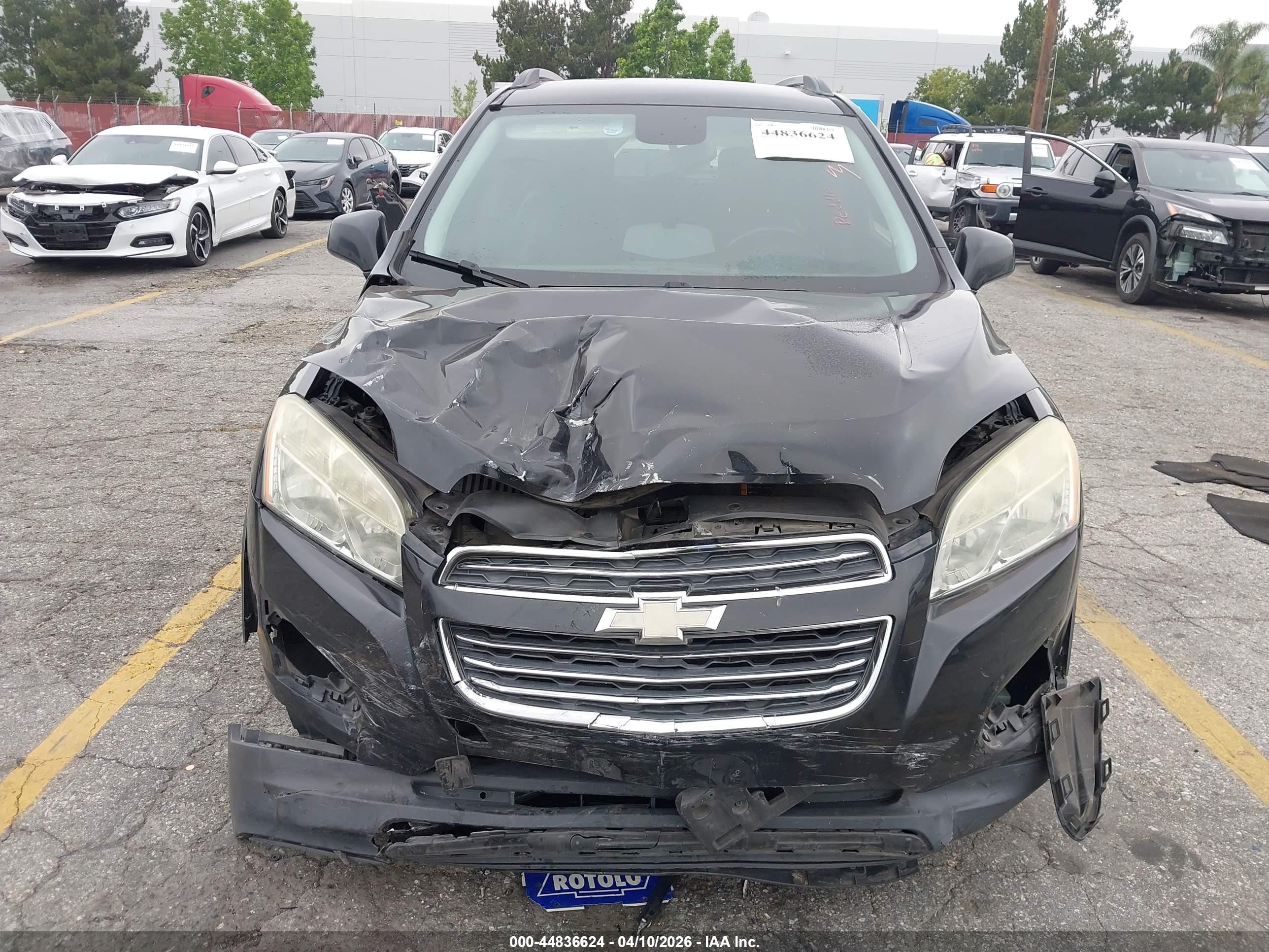 2015 Chevrolet Trax Lt Black vin: 3GNCJLSB1FL186984