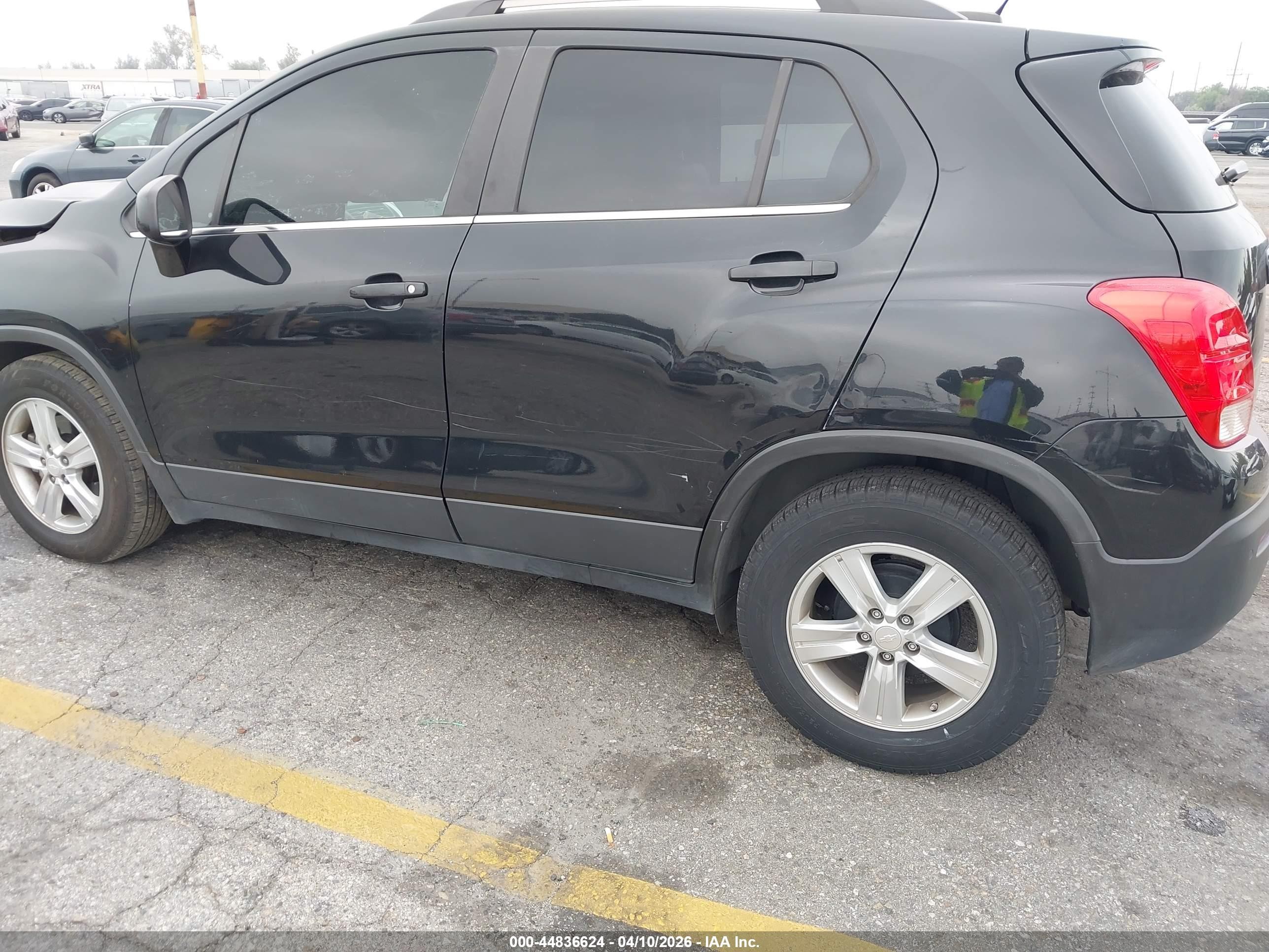 2015 Chevrolet Trax Lt Black vin: 3GNCJLSB1FL186984