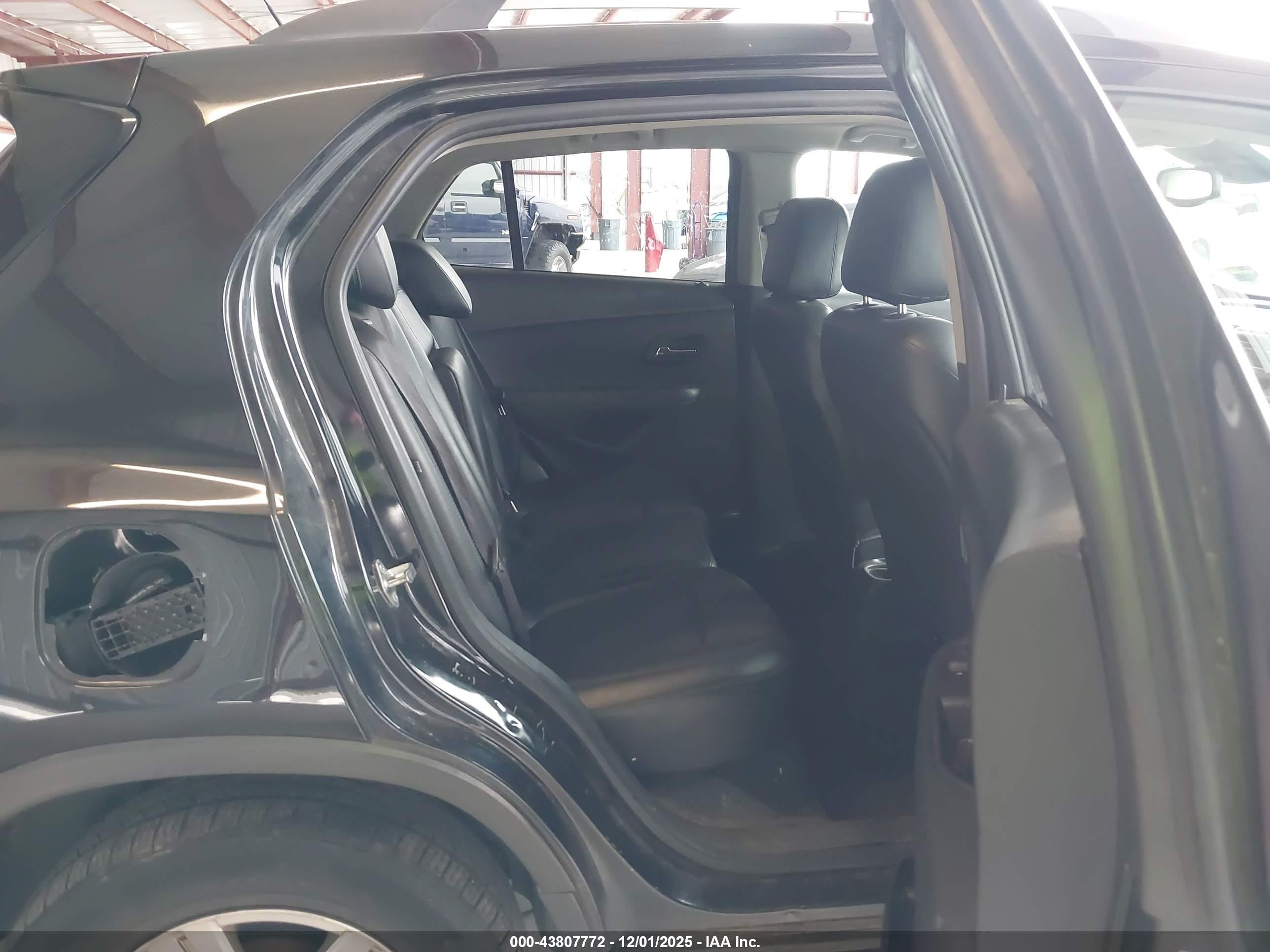 2015 Chevrolet Trax Lt Черный vin: 3GNCJLSB1FL245998
