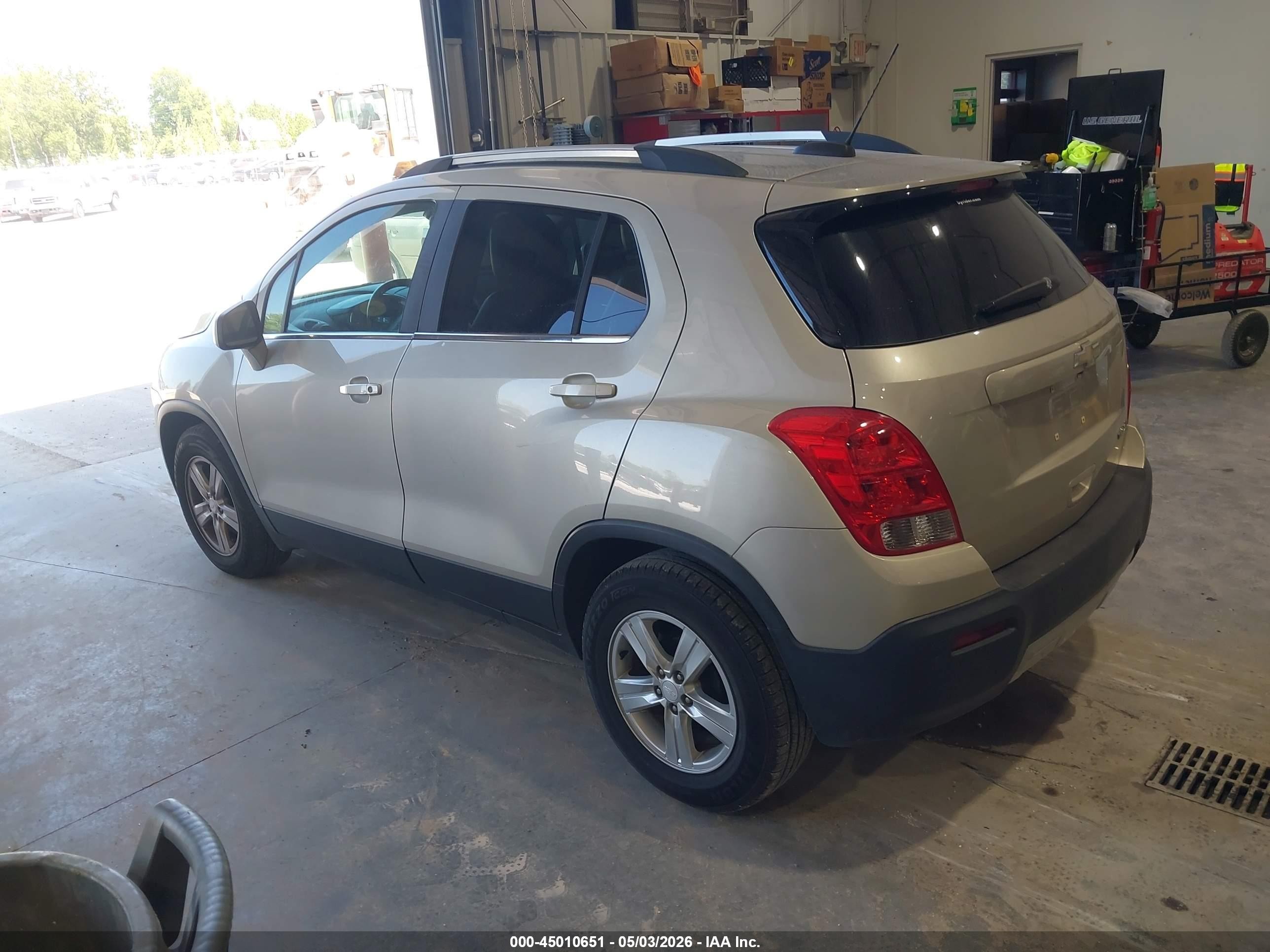 2016 Chevrolet Trax Lt Beige vin: 3GNCJLSB1GL239247