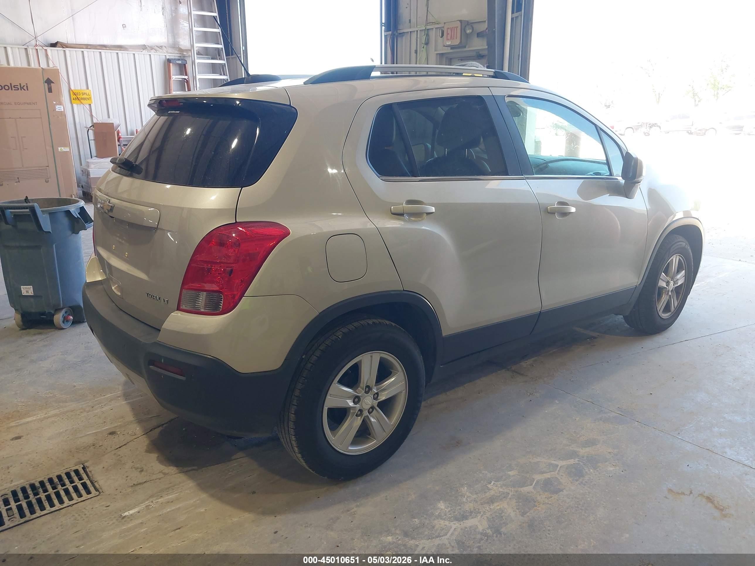 2016 Chevrolet Trax Lt Beige vin: 3GNCJLSB1GL239247