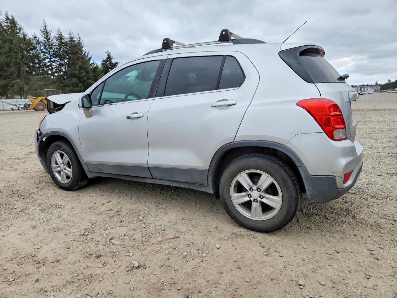2017 Chevrolet Trax 1lt Silver vin: 3GNCJLSB1HL212938