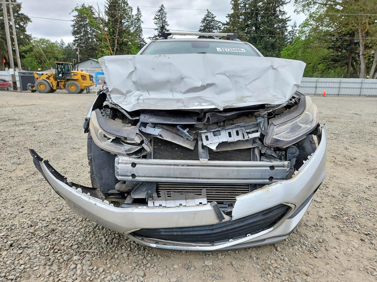 2017 Chevrolet Trax 1lt Silver vin: 3GNCJLSB1HL212938