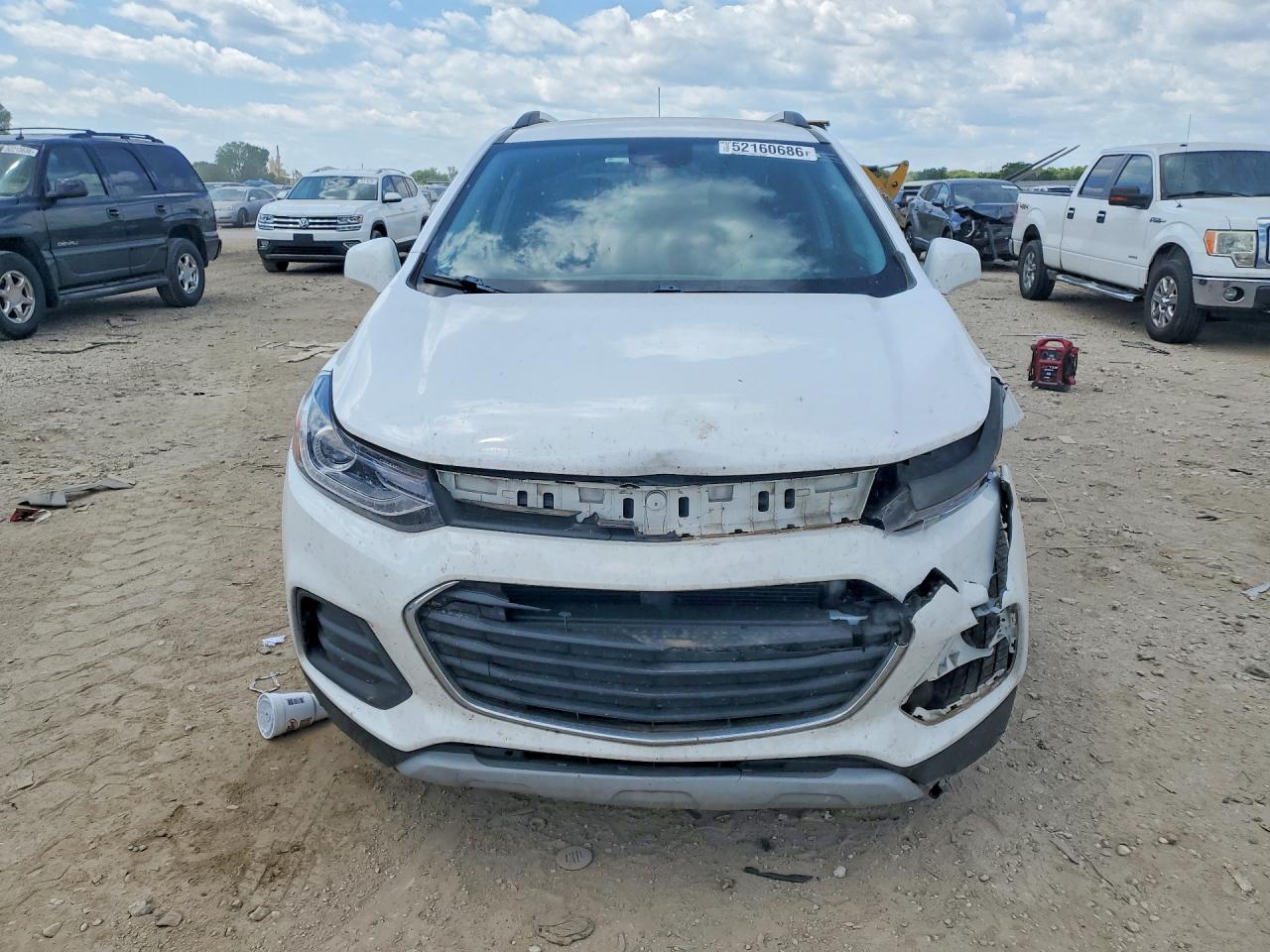 2019 Chevrolet Trax 1lt White vin: 3GNCJLSB1KL341348