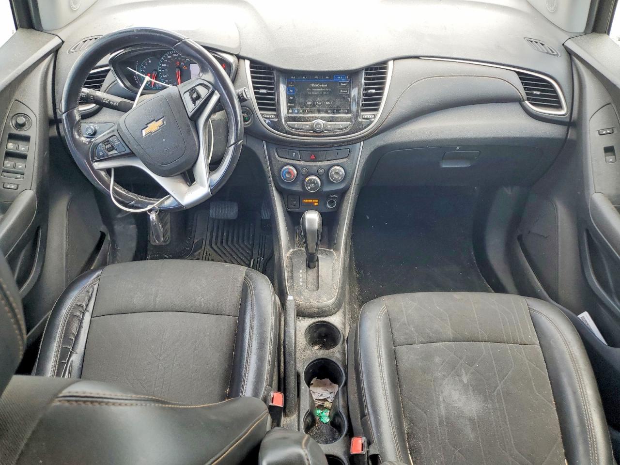 2019 Chevrolet Trax 1lt White vin: 3GNCJLSB1KL341348