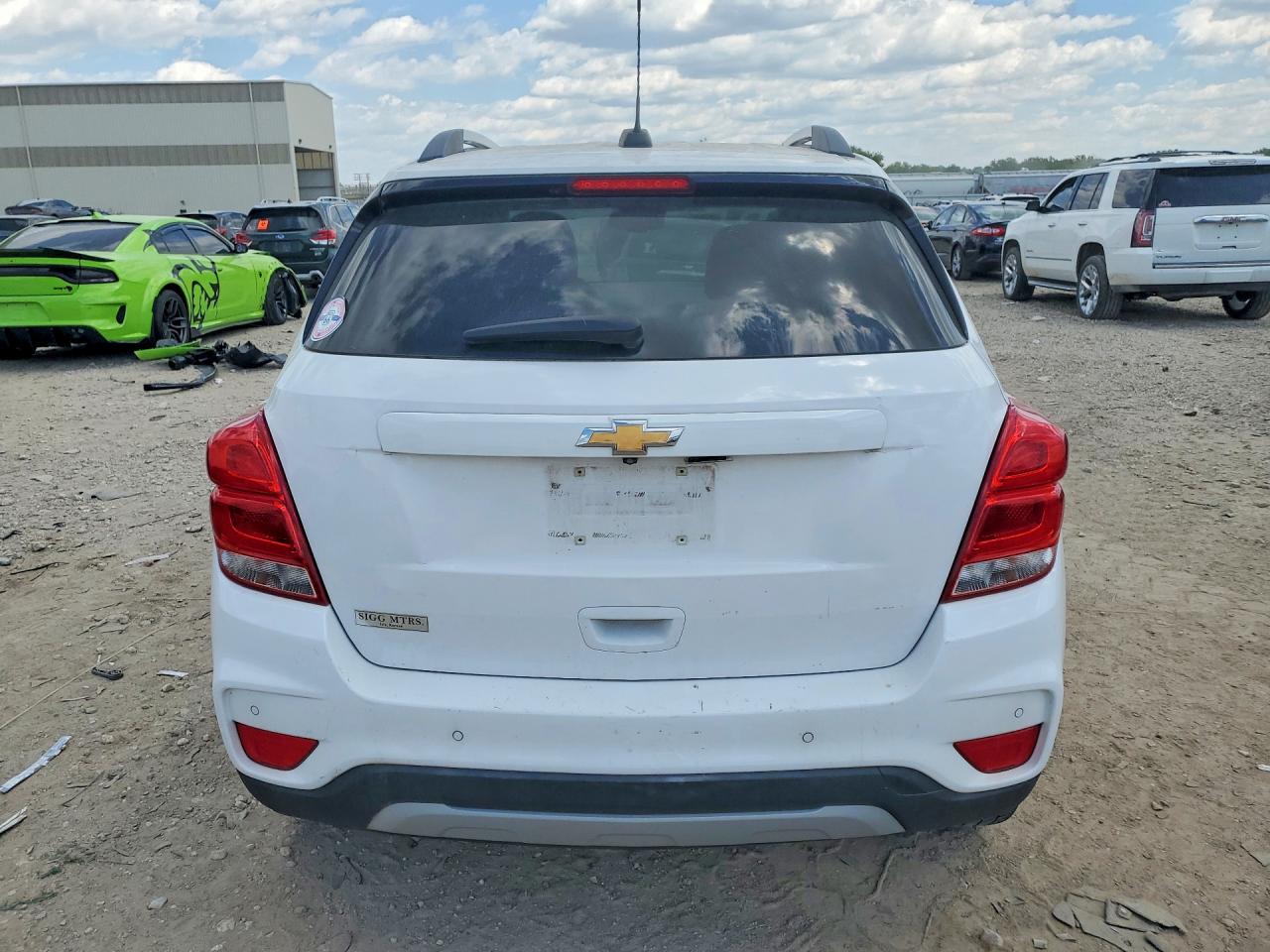 2019 Chevrolet Trax 1lt White vin: 3GNCJLSB1KL341348