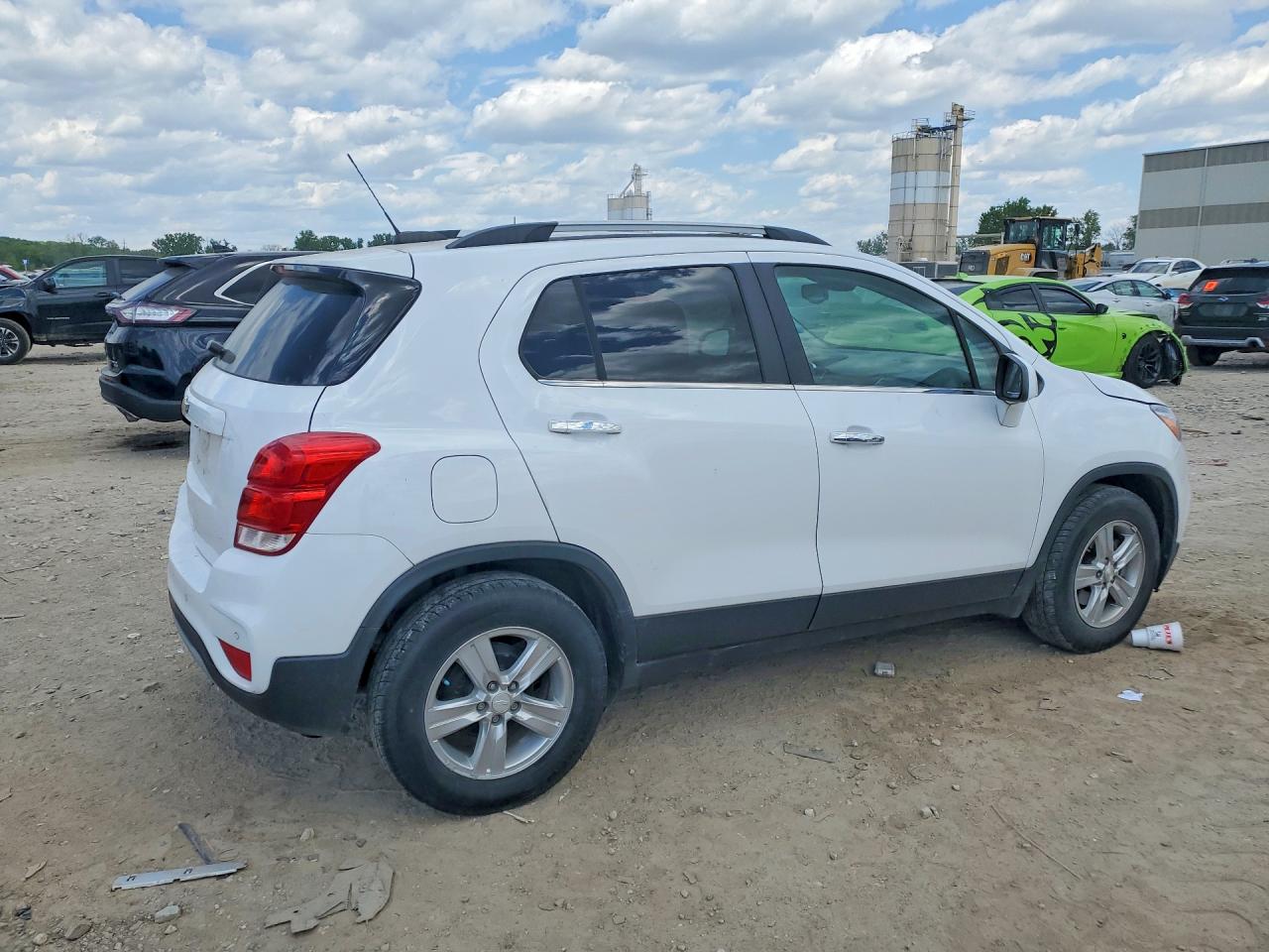 2019 Chevrolet Trax 1lt White vin: 3GNCJLSB1KL341348
