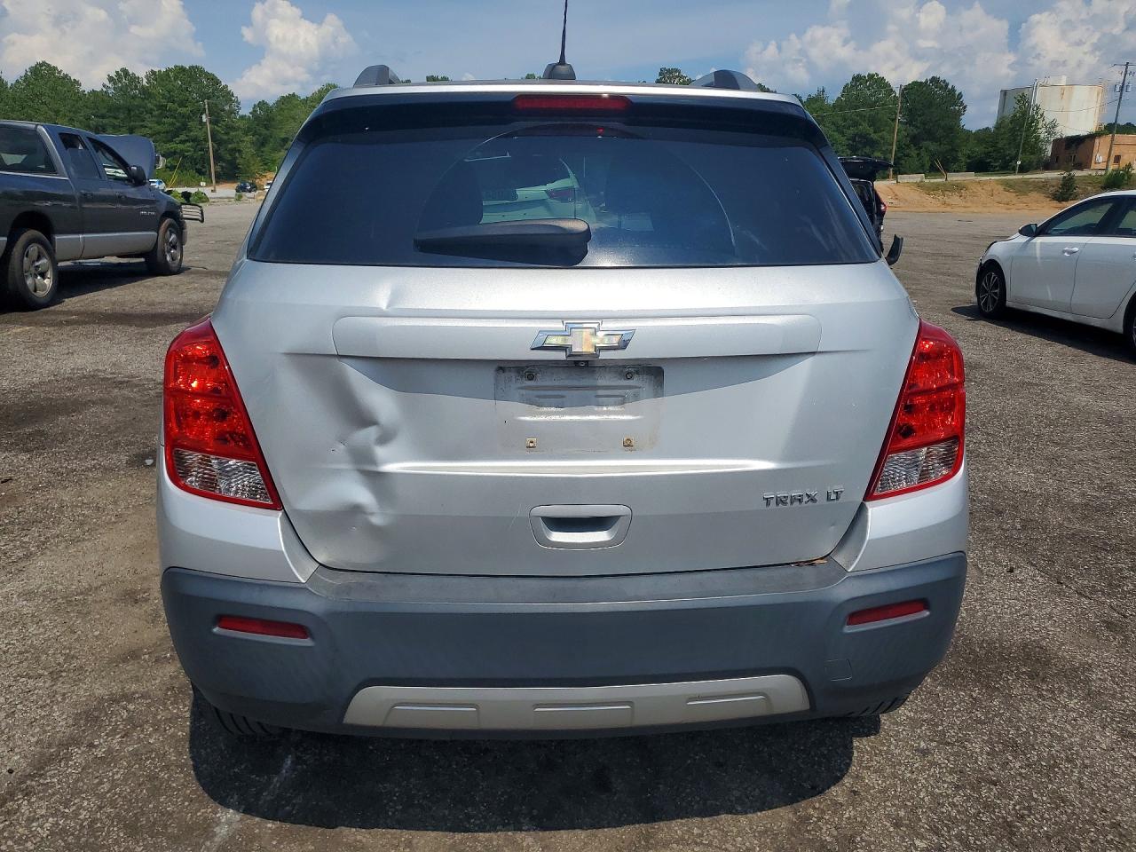 2015 Chevrolet Trax 1lt Silver vin: 3GNCJLSB3FL208869
