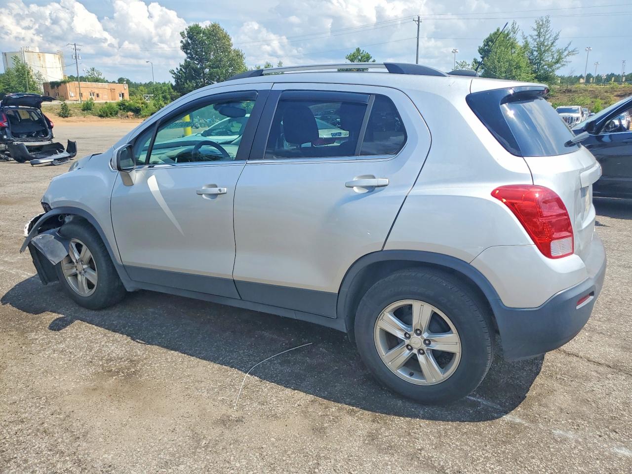 2015 Chevrolet Trax 1lt Silver vin: 3GNCJLSB3FL208869
