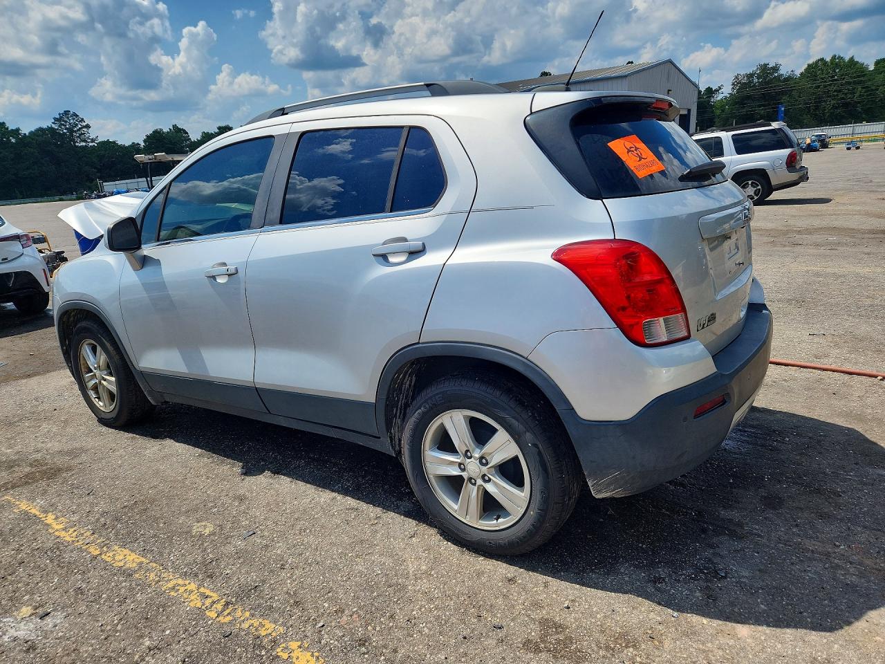 2015 Chevrolet Trax 1lt Серебряный vin: 3GNCJLSB3FL212520