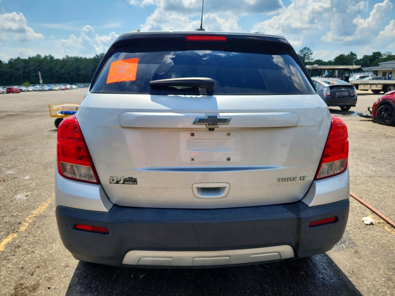 2015 Chevrolet Trax 1lt Серебряный vin: 3GNCJLSB3FL212520