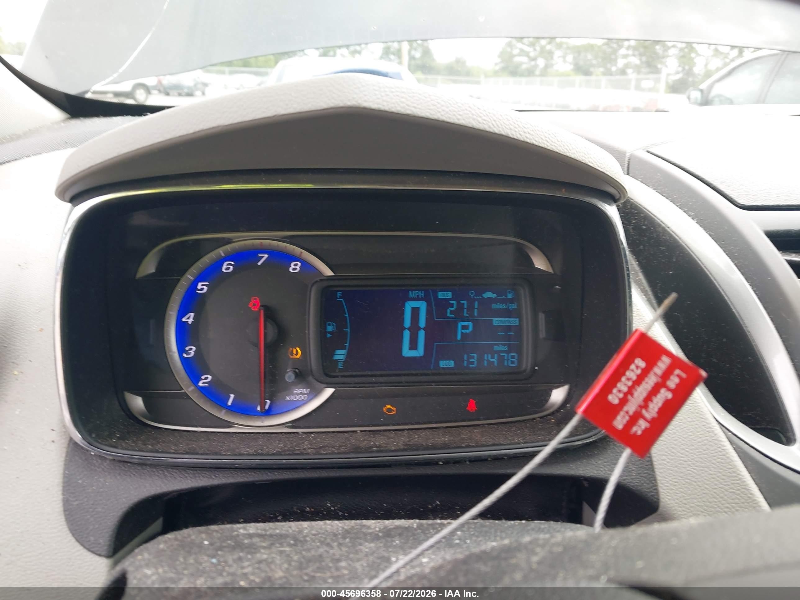 2015 Chevrolet Trax Lt Черный vin: 3GNCJLSB4FL212588