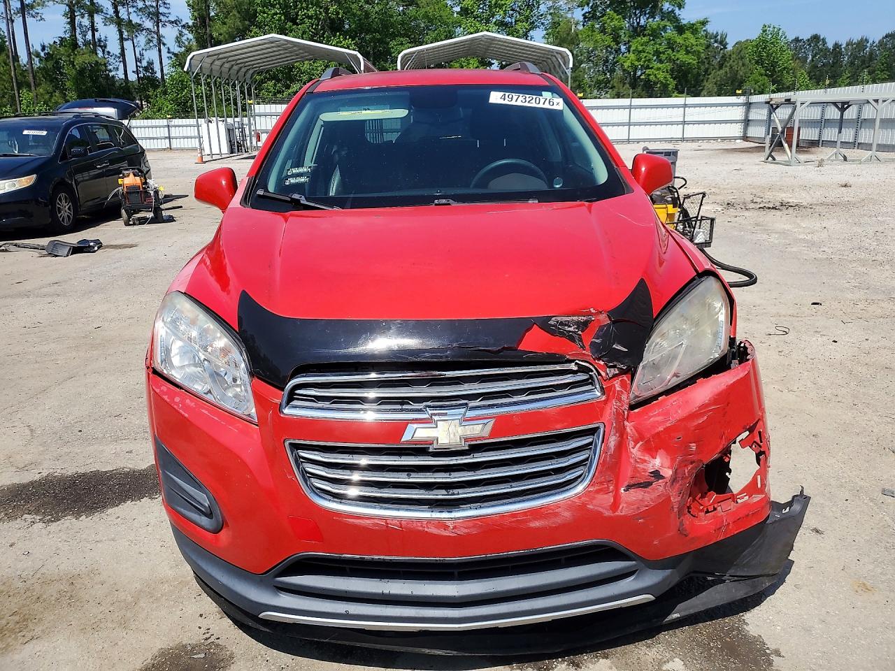 2015 Chevrolet Trax 1lt Red vin: 3GNCJLSB4FL244618
