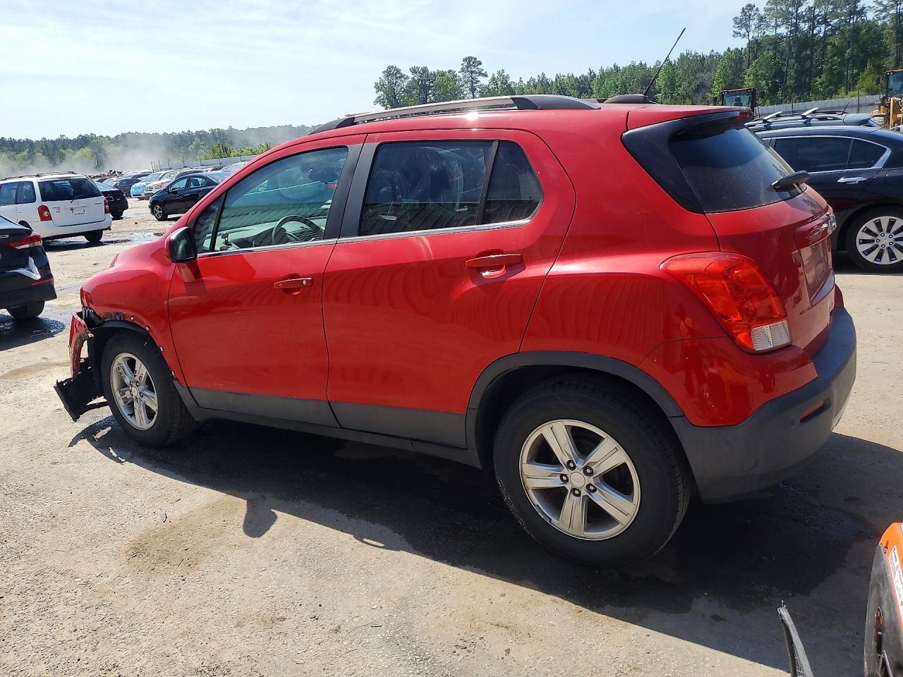 2015 Chevrolet Trax 1lt Red vin: 3GNCJLSB4FL244618