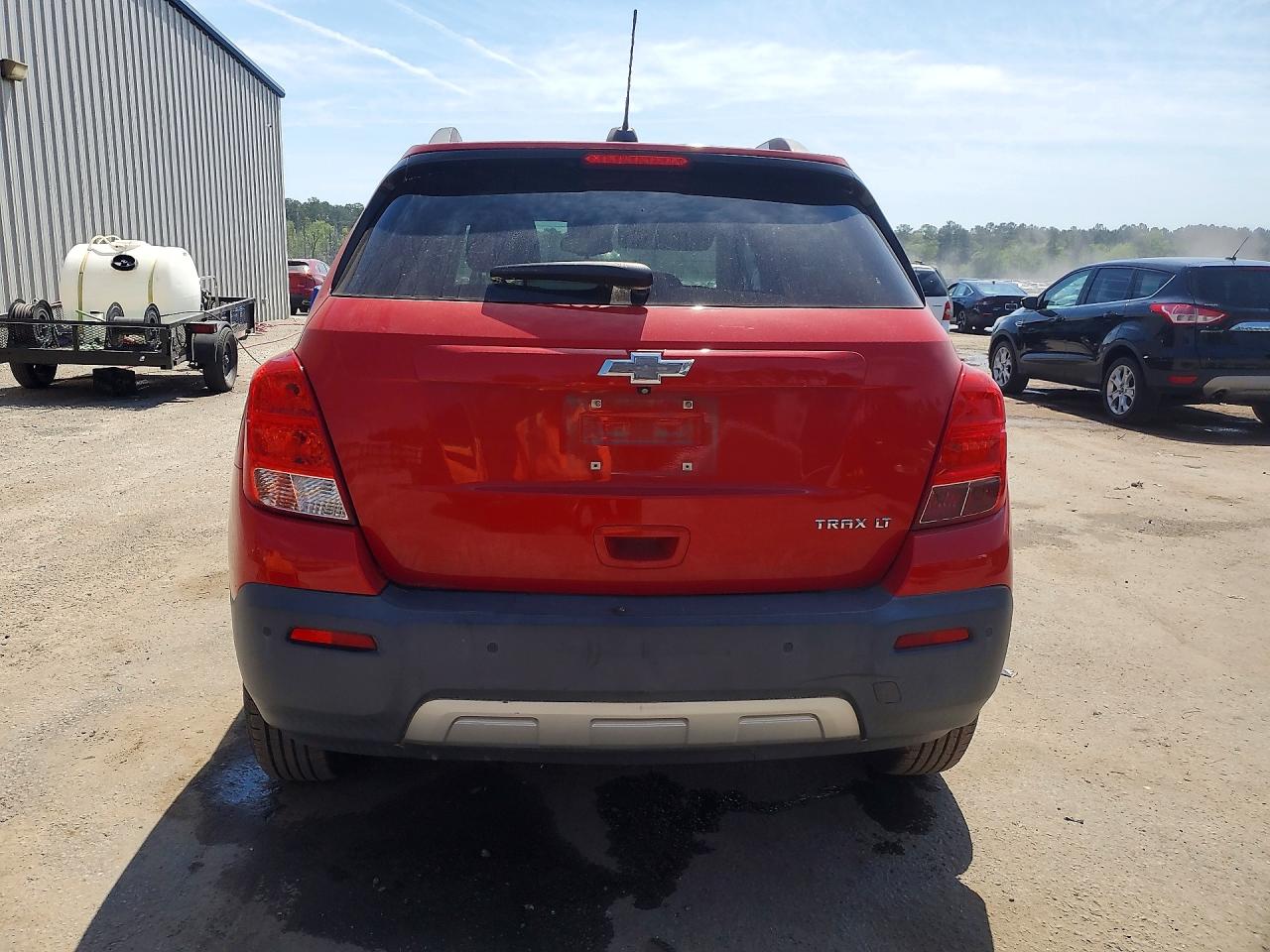 2015 Chevrolet Trax 1lt Red vin: 3GNCJLSB4FL244618