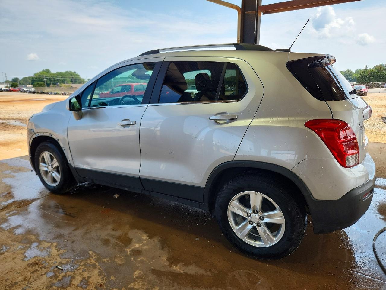 2015 Chevrolet Trax 1lt Silver vin: 3GNCJLSB4FL246062
