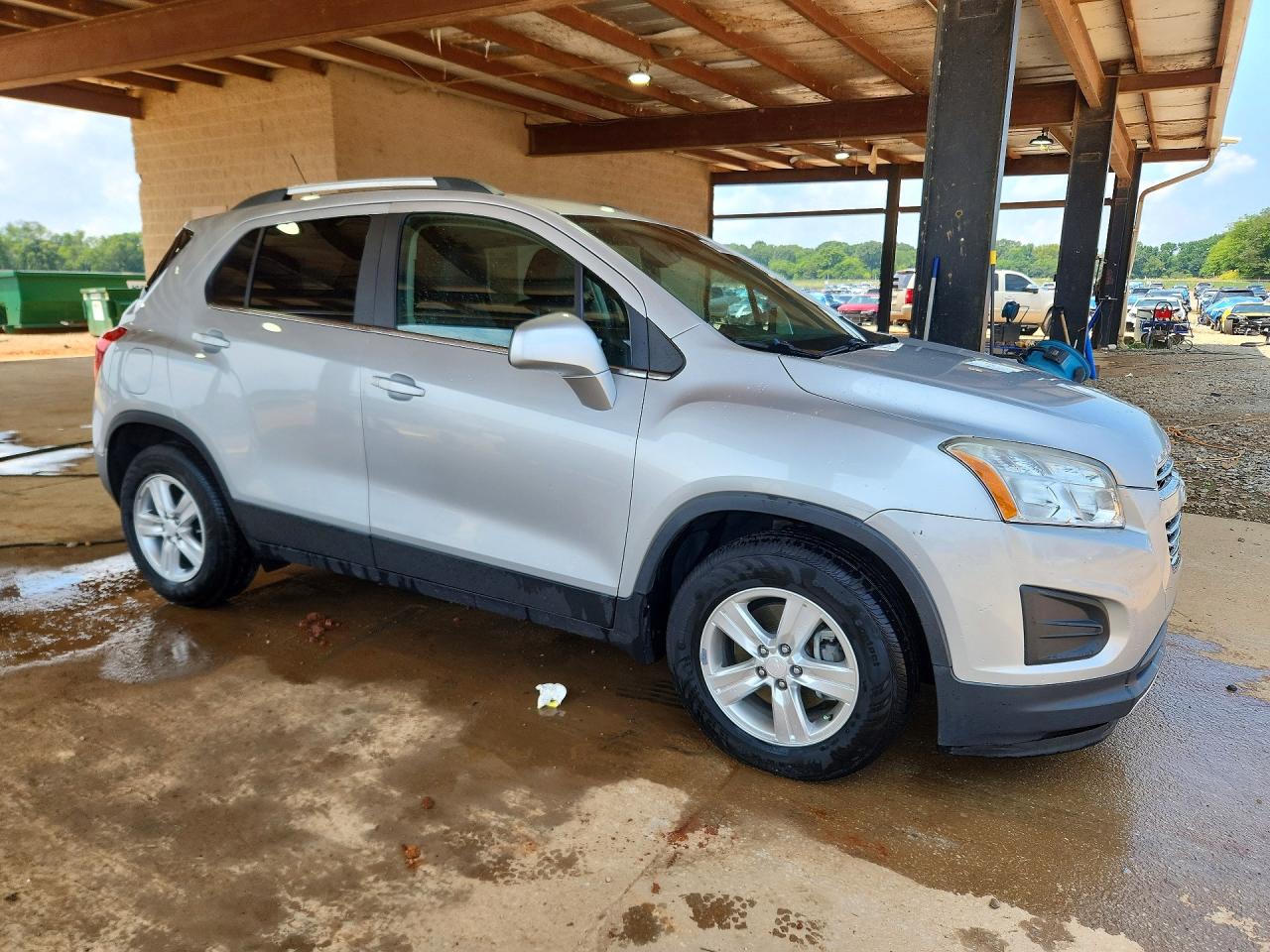 2015 Chevrolet Trax 1lt Silver vin: 3GNCJLSB4FL246062