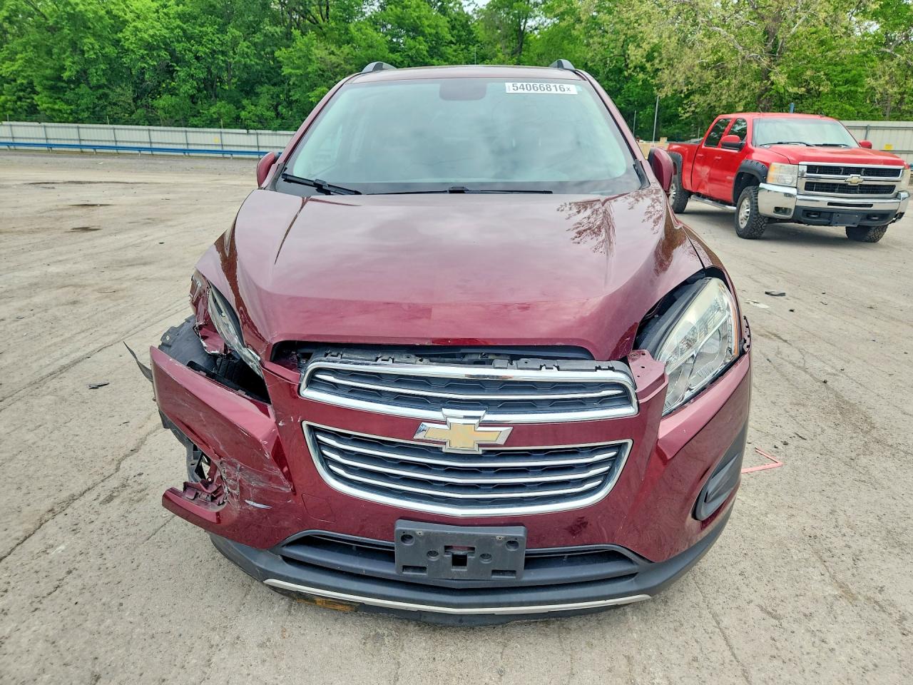 2016 Chevrolet Trax 1lt Maroon vin: 3GNCJLSB4GL223317
