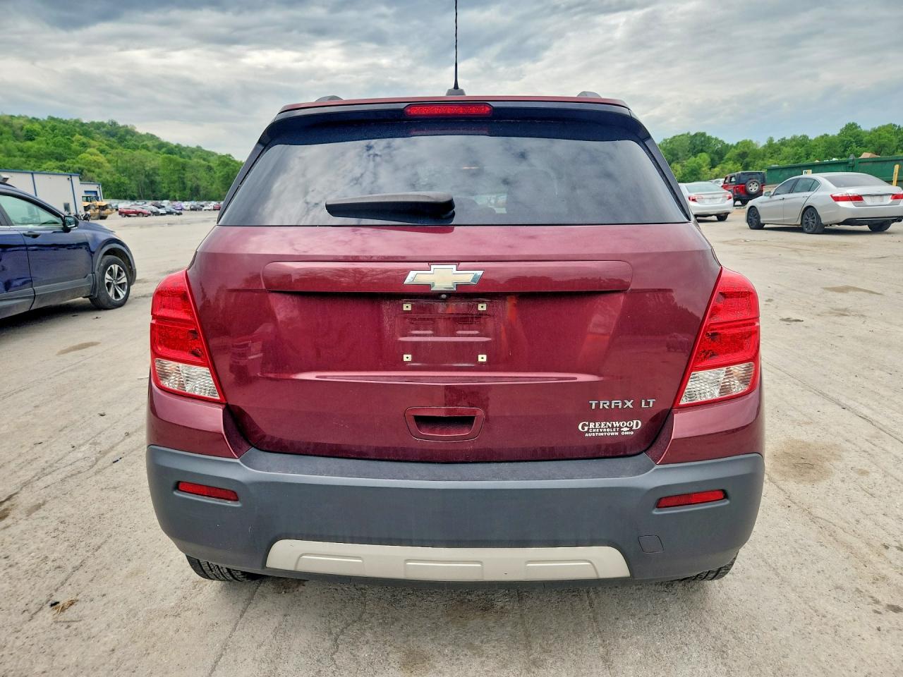 2016 Chevrolet Trax 1lt Maroon vin: 3GNCJLSB4GL223317