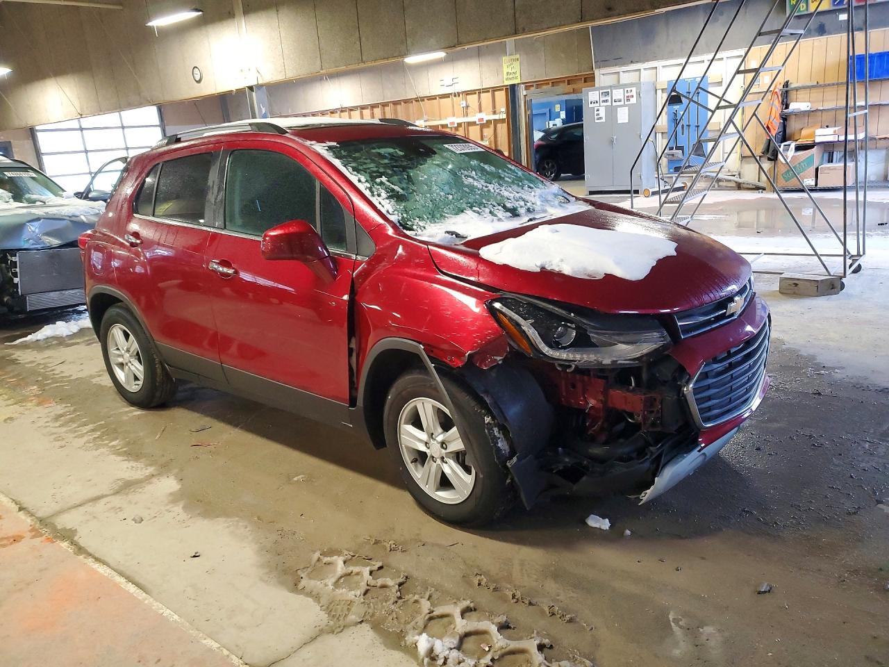 2019 Chevrolet Trax 1lt Red vin: 3GNCJLSB4KL399180