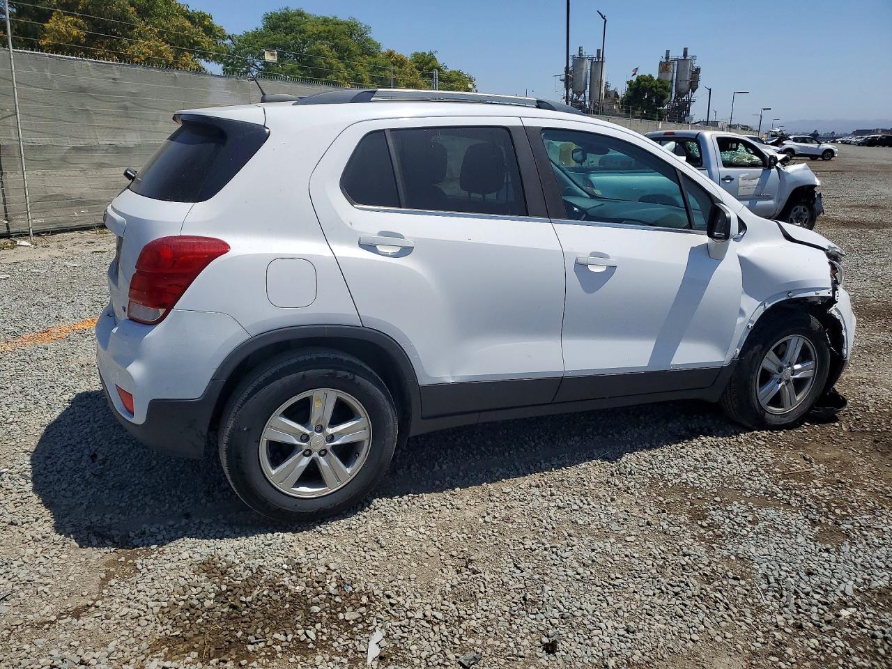 2020 Chevrolet Trax 1lt White vin: 3GNCJLSB4LL335450