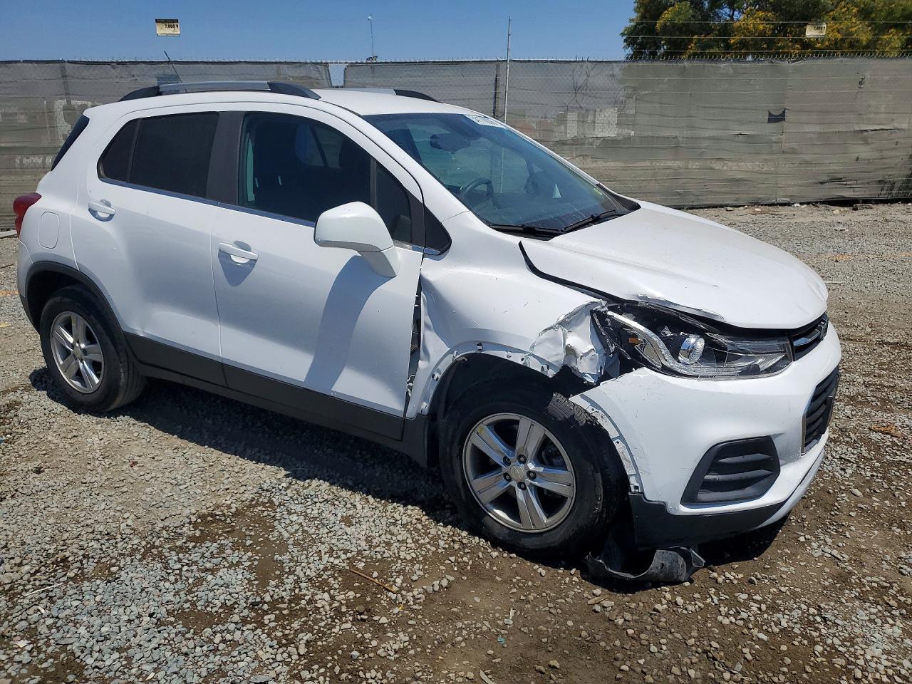 2020 Chevrolet Trax 1lt White vin: 3GNCJLSB4LL335450