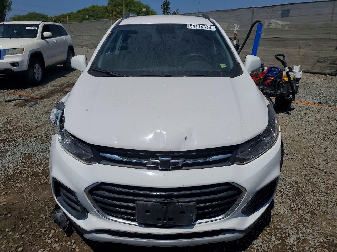 2020 Chevrolet Trax 1lt White vin: 3GNCJLSB4LL335450