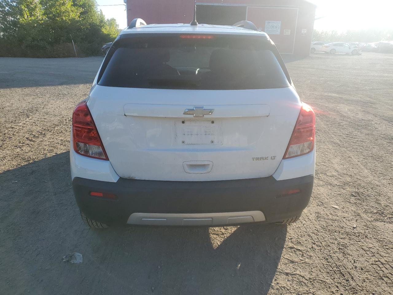 2013 Chevrolet Trax 1lt White vin: 3GNCJLSB5DL198567