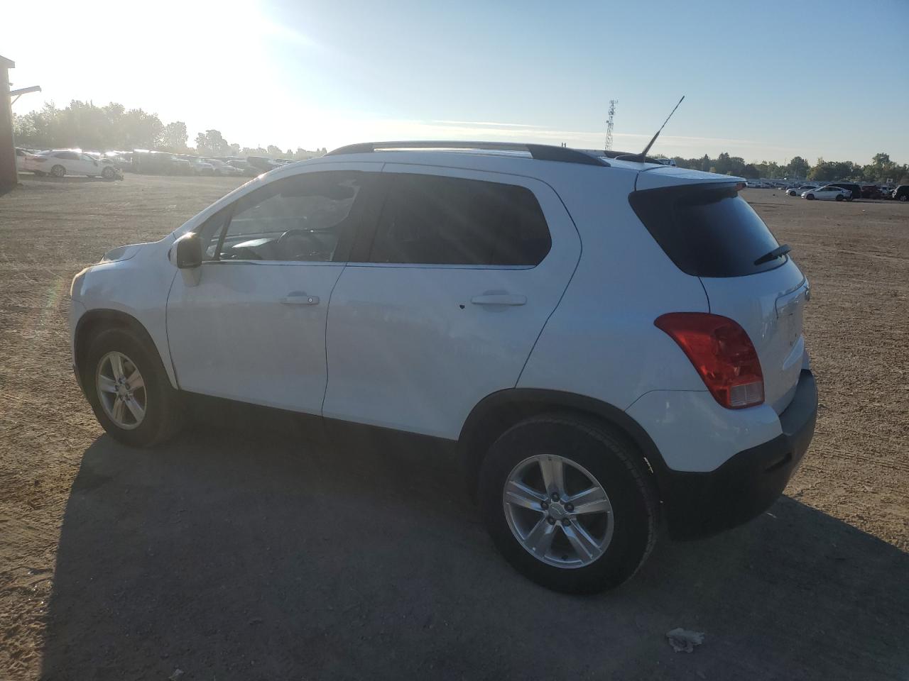 2013 Chevrolet Trax 1lt White vin: 3GNCJLSB5DL198567