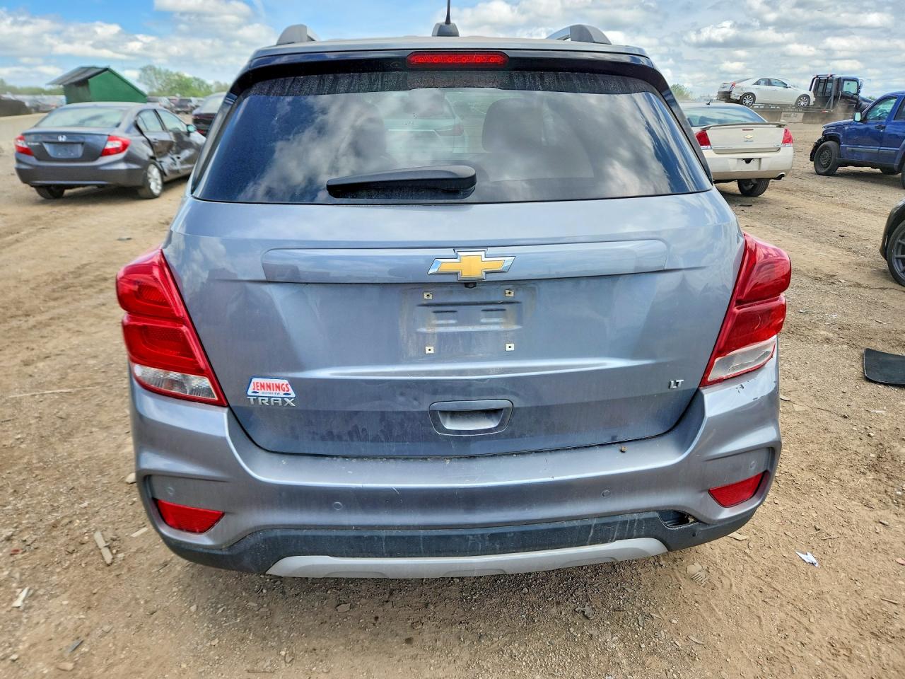 2020 Chevrolet Trax 1lt Gray vin: 3GNCJLSB5LL141011