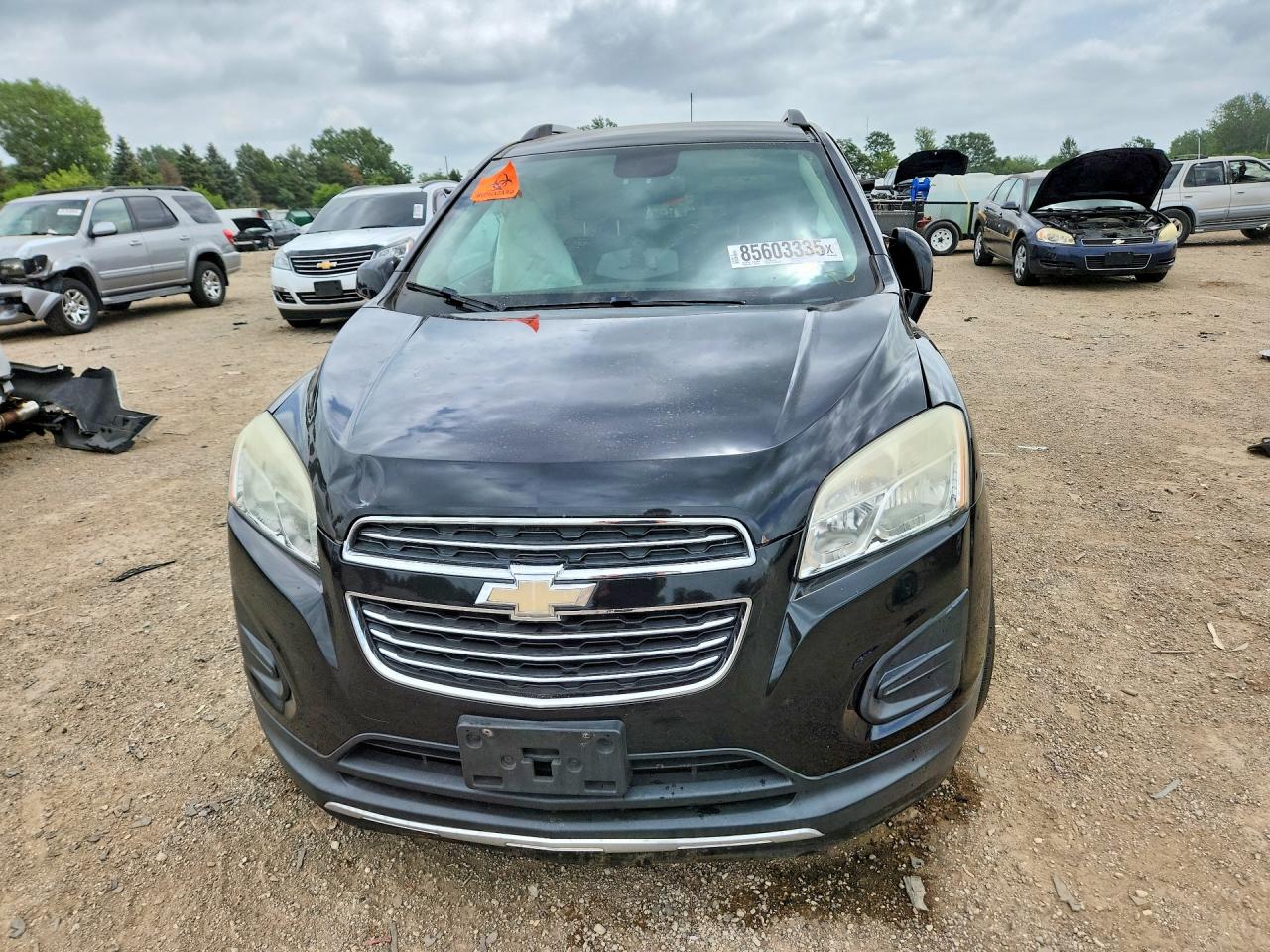 2015 Chevrolet Trax 1lt Black vin: 3GNCJLSB6FL183773
