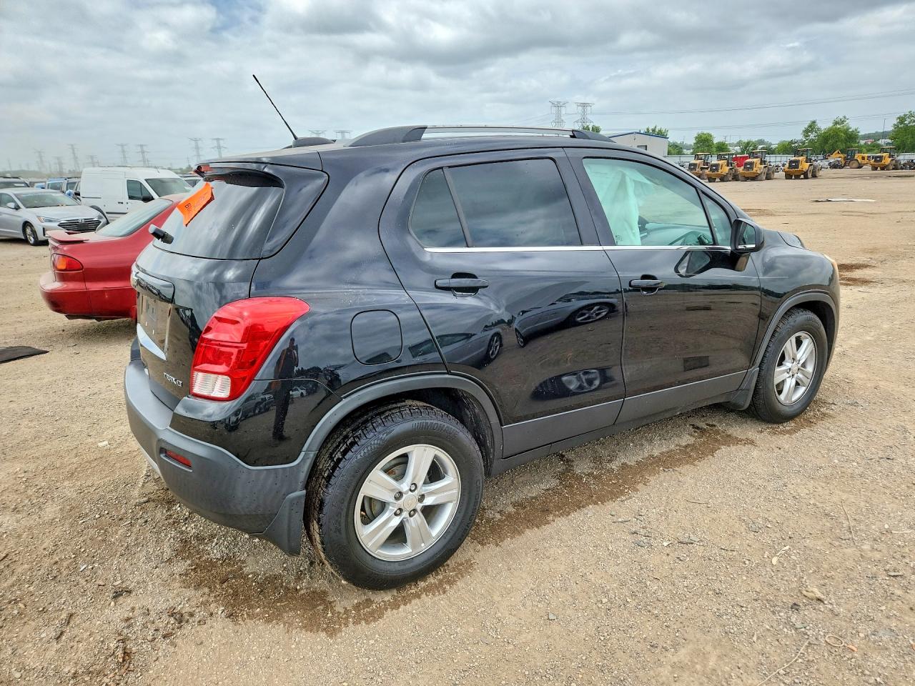 2015 Chevrolet Trax 1lt Black vin: 3GNCJLSB6FL183773