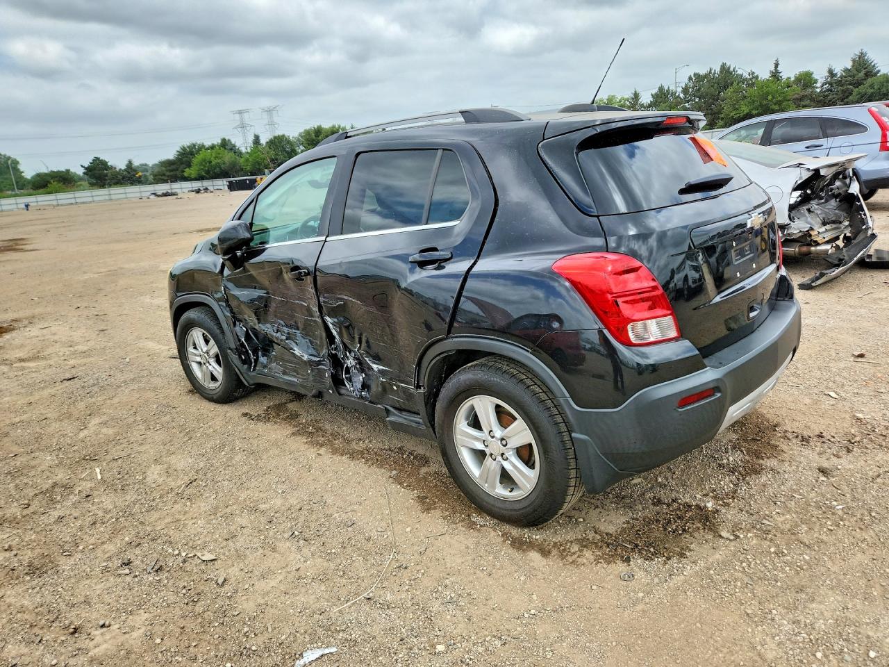 2015 Chevrolet Trax 1lt Black vin: 3GNCJLSB6FL183773