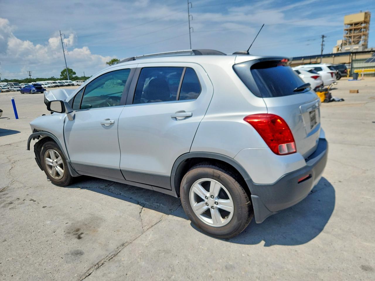 2015 Chevrolet Trax 1lt Silver vin: 3GNCJLSB7FL214030