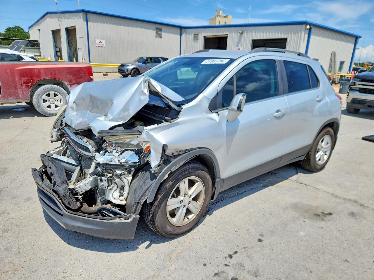 2015 Chevrolet Trax 1lt Silver vin: 3GNCJLSB7FL214030