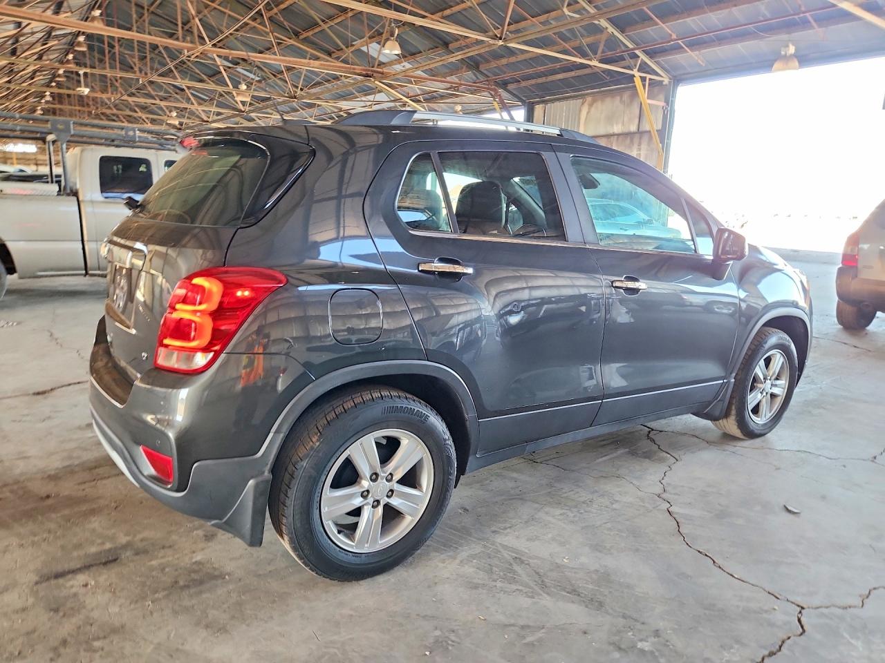 2019 Chevrolet Trax 1lt Gray vin: 3GNCJLSB7KL184716