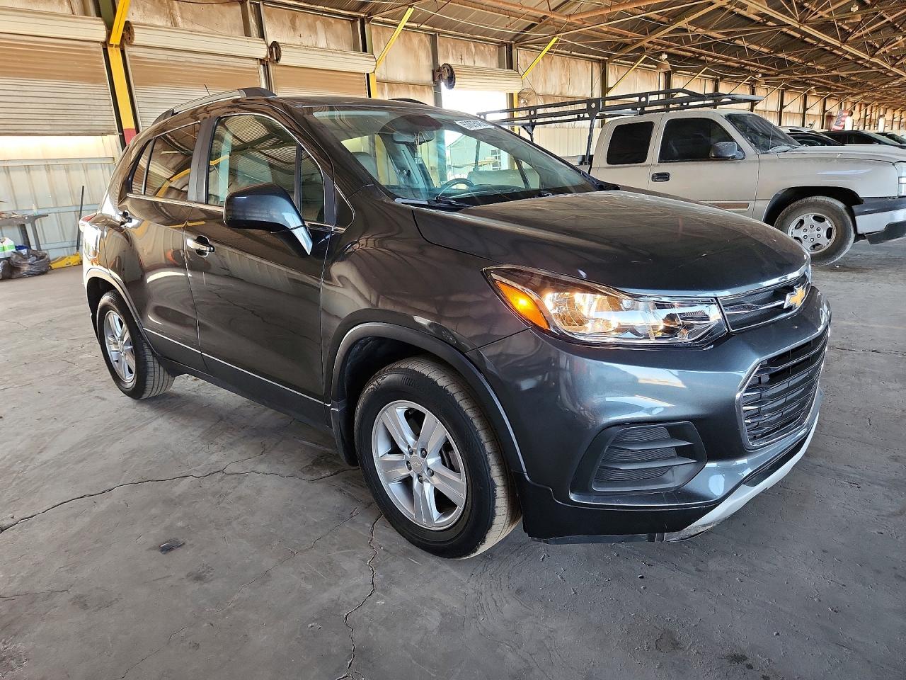 2019 Chevrolet Trax 1lt Gray vin: 3GNCJLSB7KL184716