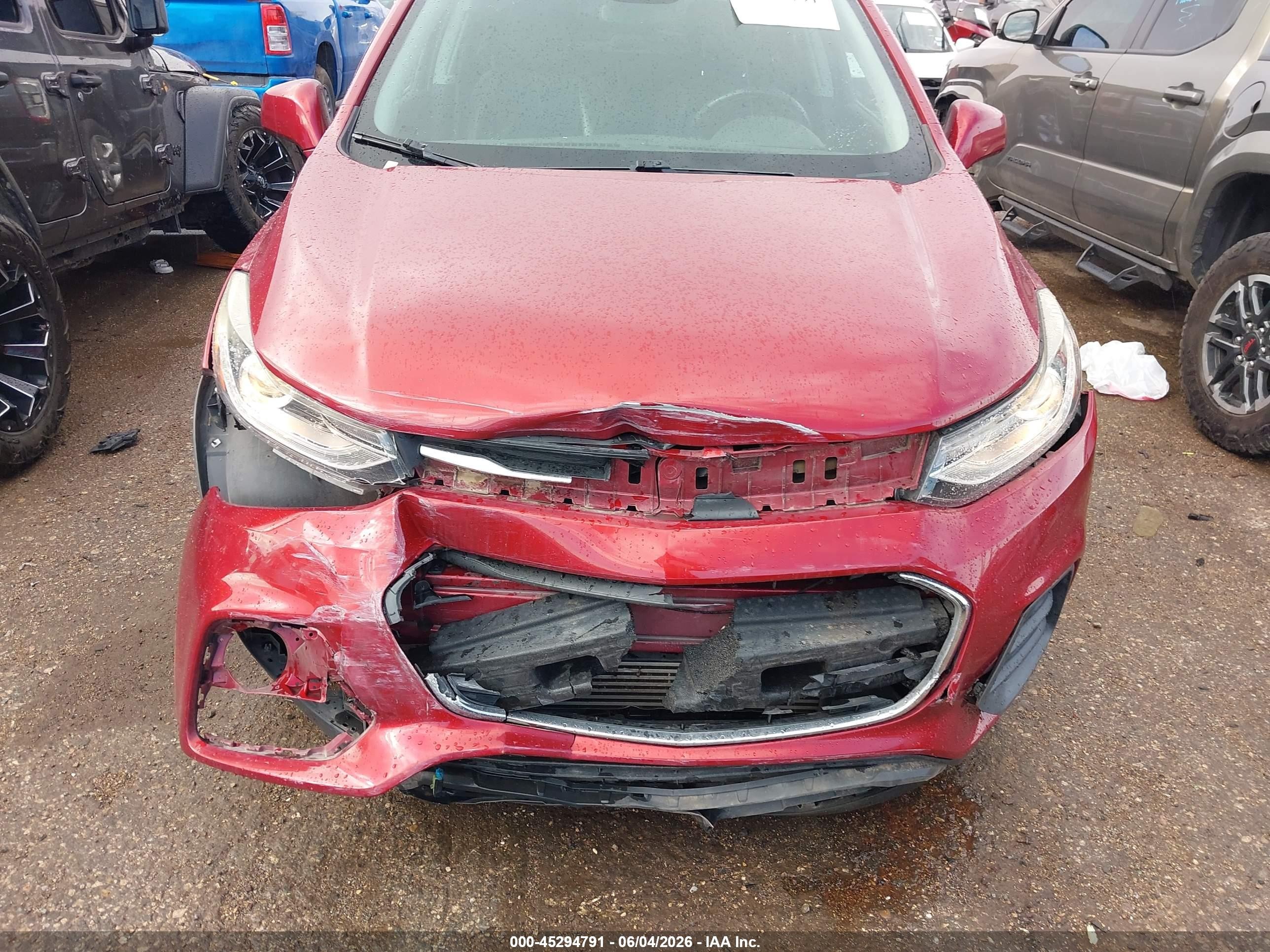 2019 Chevrolet Trax Lt Red vin: 3GNCJLSB7KL203779