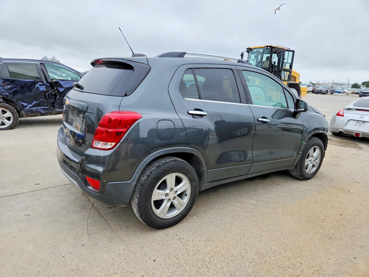 2019 Chevrolet Trax 1lt Charcoal vin: 3GNCJLSB7KL273024