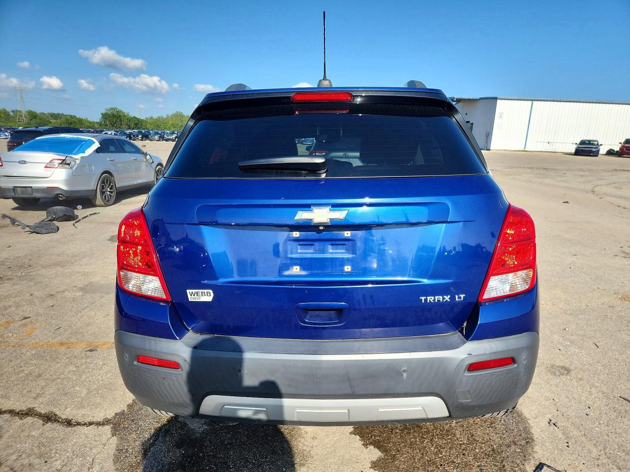 2015 Chevrolet Trax 1lt Blue vin: 3GNCJLSB8FL233704
