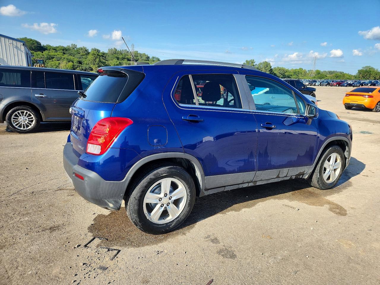 2015 Chevrolet Trax 1lt Blue vin: 3GNCJLSB8FL233704