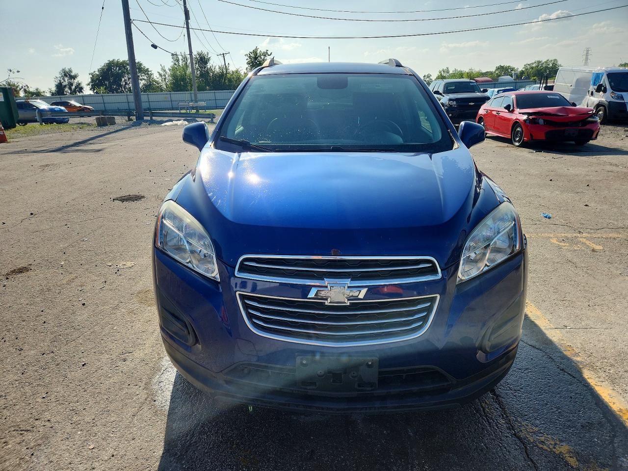 2015 Chevrolet Trax 1lt Blue vin: 3GNCJLSB8FL233704