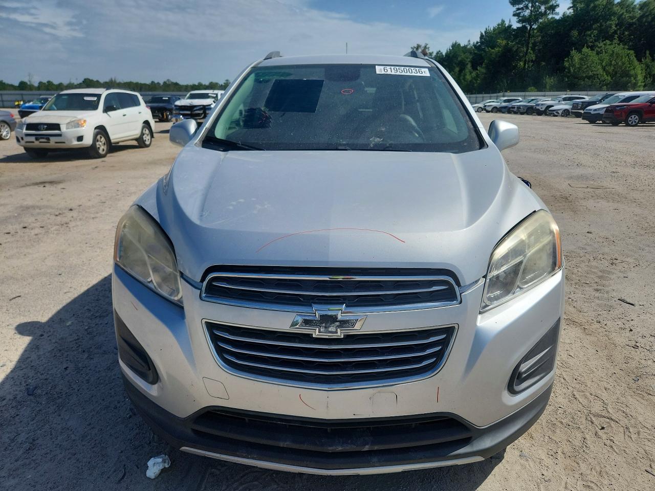 2015 Chevrolet Trax 1lt Silver vin: 3GNCJLSB8FL252107