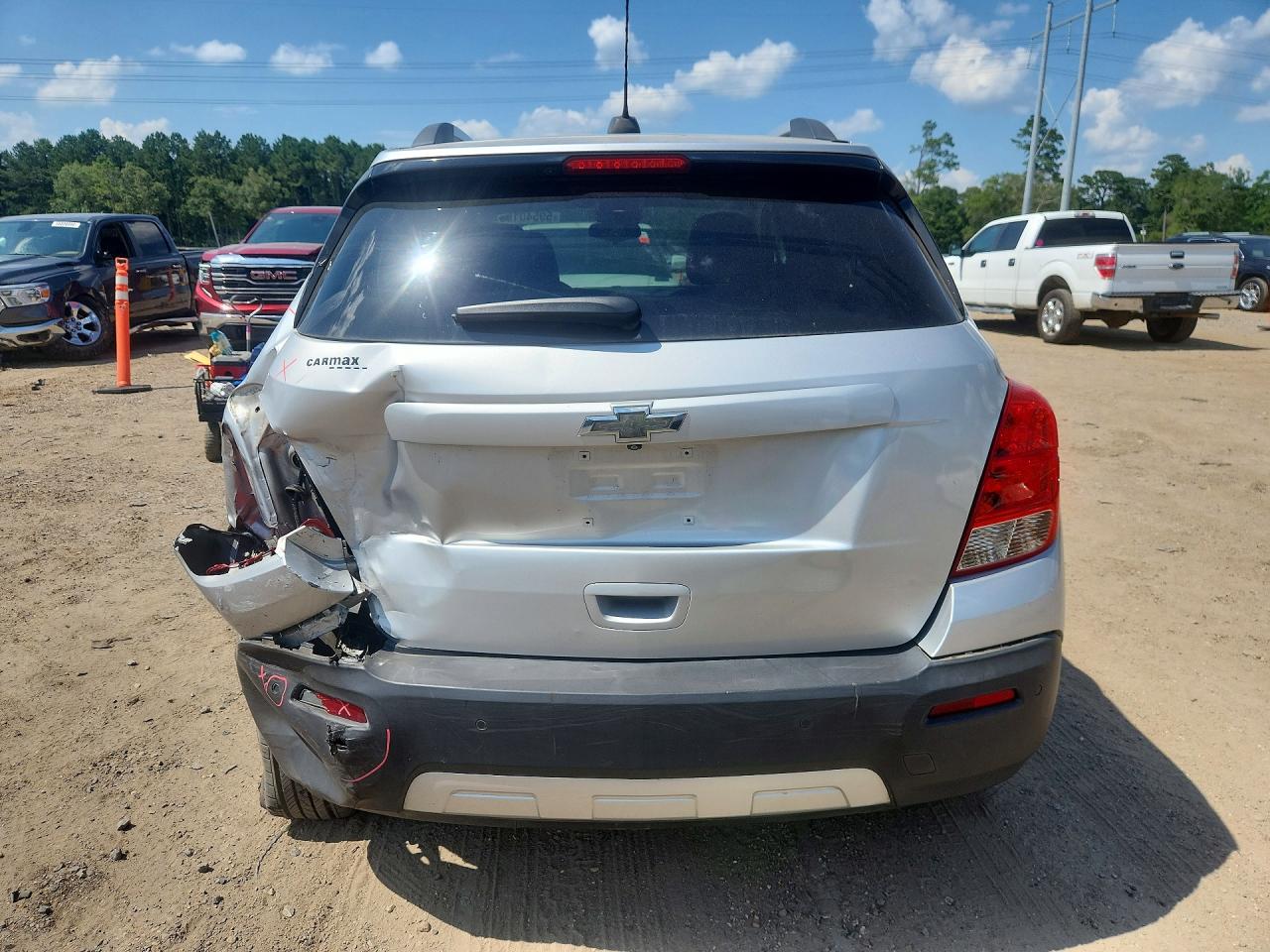 2015 Chevrolet Trax 1lt Silver vin: 3GNCJLSB9FL253279