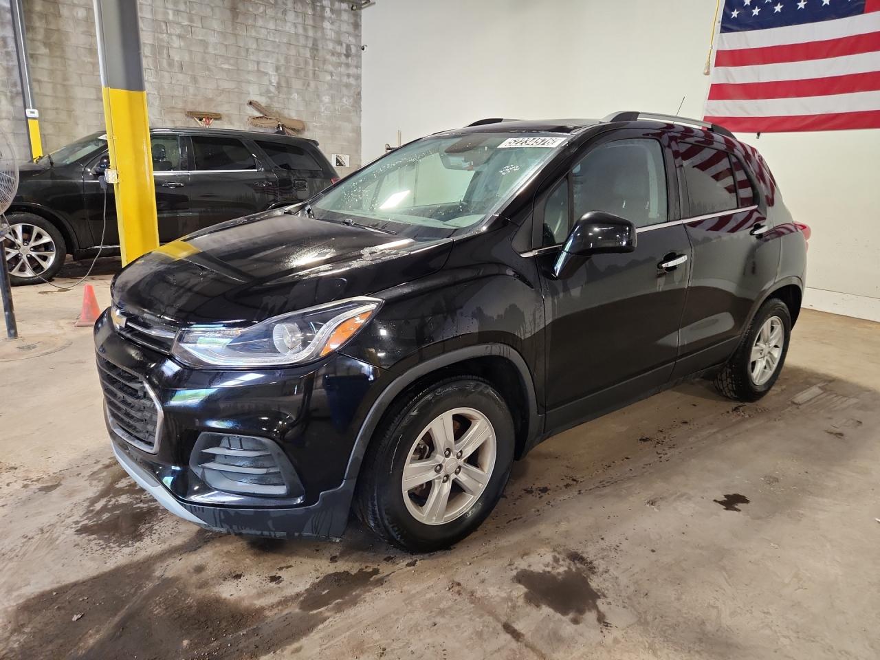2019 Chevrolet Trax 1lt Black vin: 3GNCJLSB9KL372346 Damage: Left Drip Rail, Dent(S) W/ Paint Dmg, 2 To 3 Inches